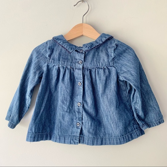 Baby Gap Peter Pan Collared Blouse - Picture 4 of 5